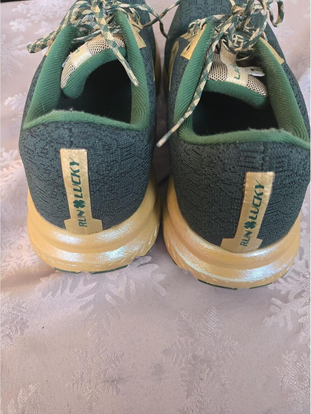 Brooks Launch 7 St. Patrick's Day Edition Running Shoes - Men's Size 10.5 - Picture 2 of 7
